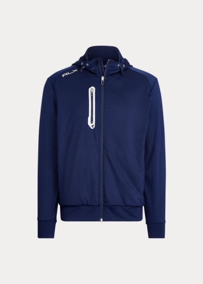 Men's Ralph Lauren Tech Jersey Full-Zip Hoodies | 467592GFW